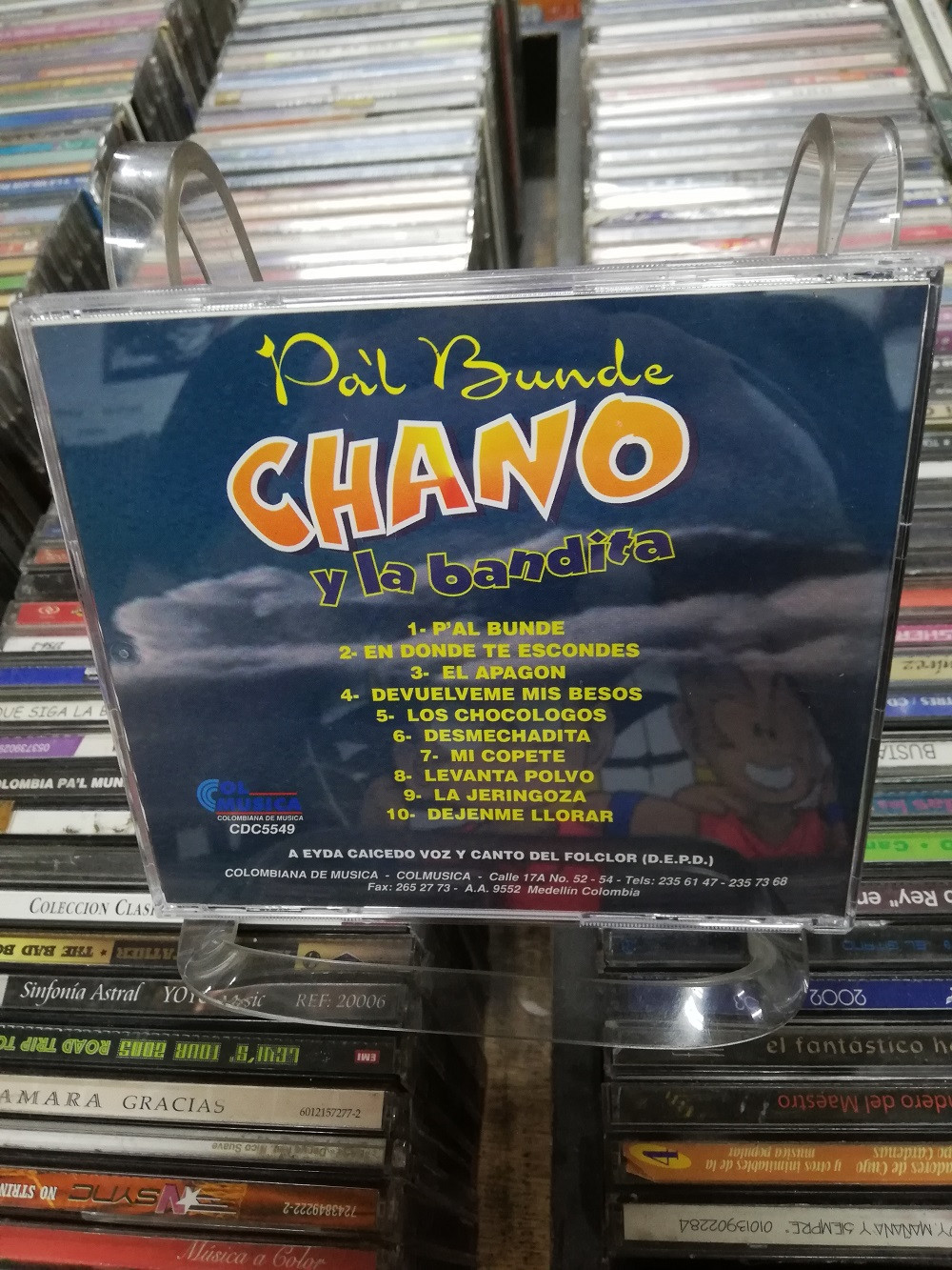 Imagen CD CHANO Y LA BANDITA - PA´L BUNDE 2