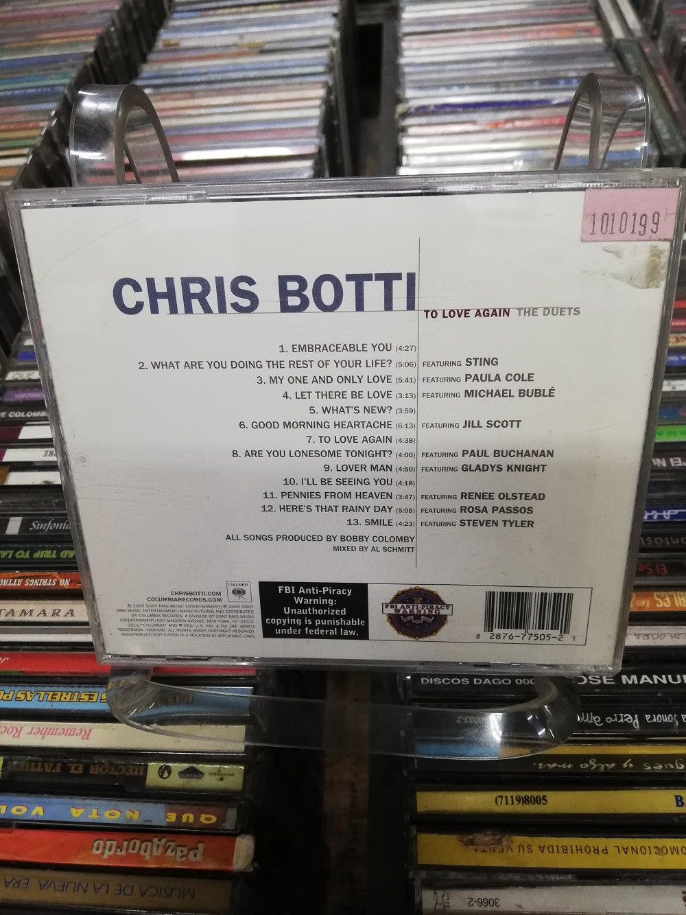 Imagen CD CHRIS BOTTI - TO LOVE AGAIN, THE DUETS 2