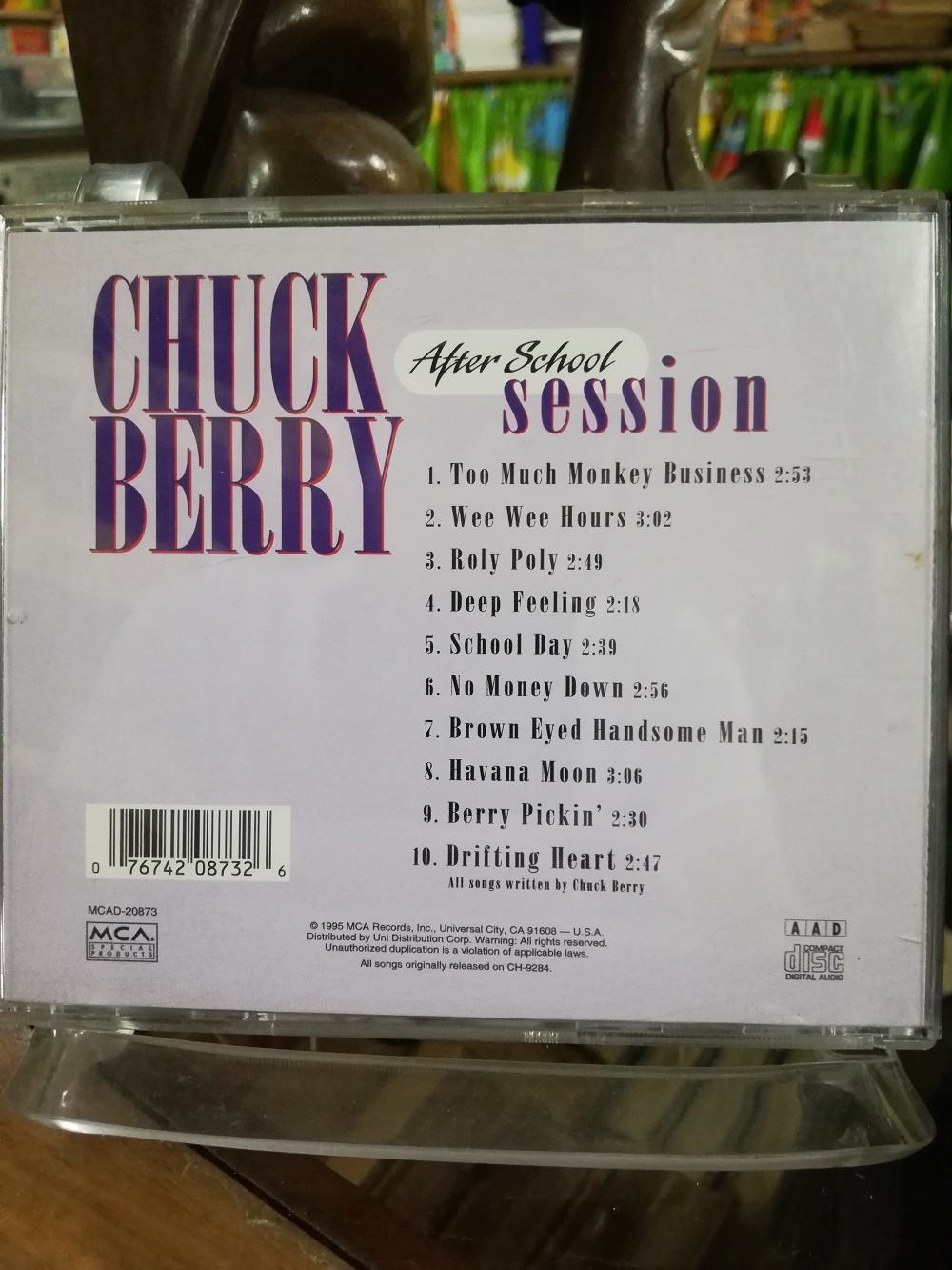 Imagen CD CHUCK BERRY - AFTER SCHOOL SESSION 2