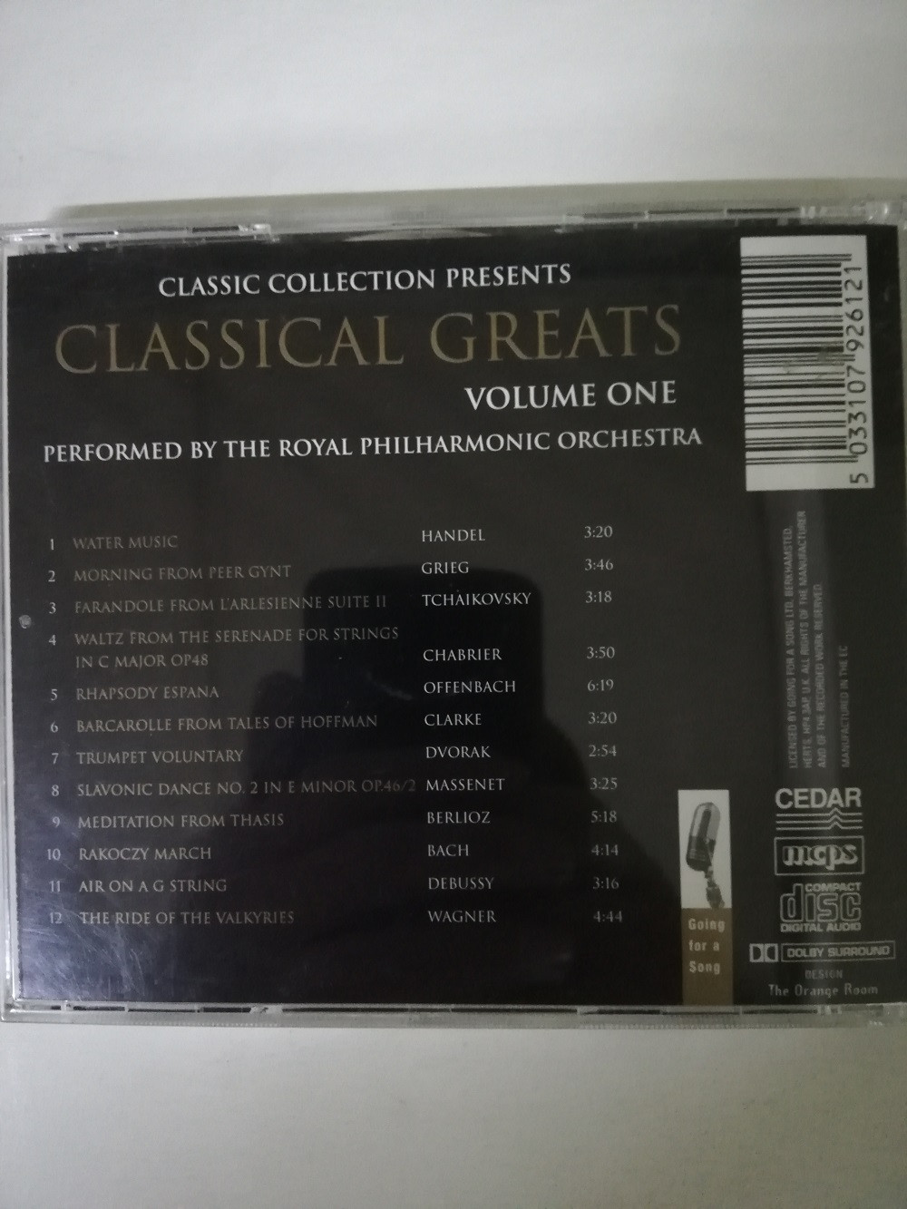 Imagen CD CLASSICAL GREATS - CLASSICAL GREATS VOL. 1 2