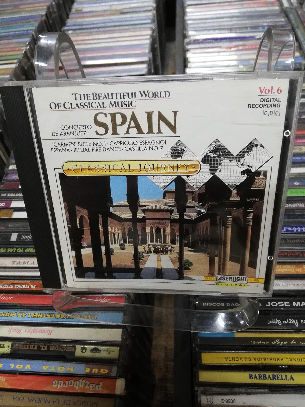 Imagen CD CLASSICAL JOURNEY VOL. 6: SPAIN 1
