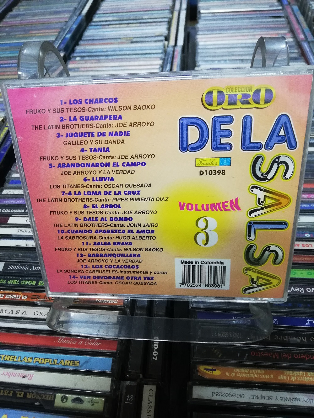 Imagen CD COLECCIÓN ORO DE LA SALSA VOL. 3 2