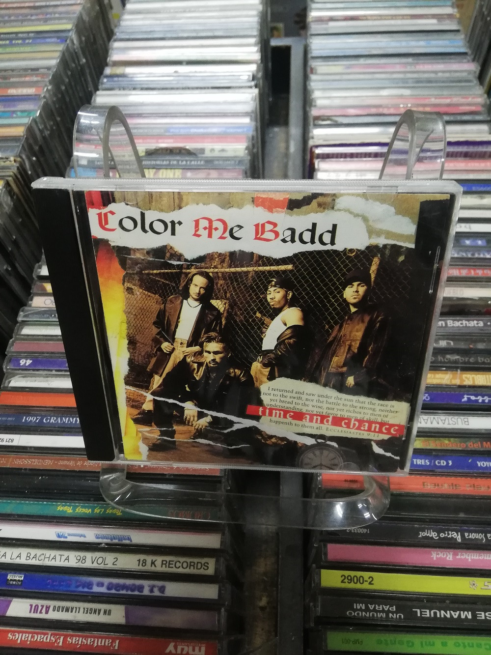 Imagen CD COLOR ME BADD - TIME AND CHANCE
