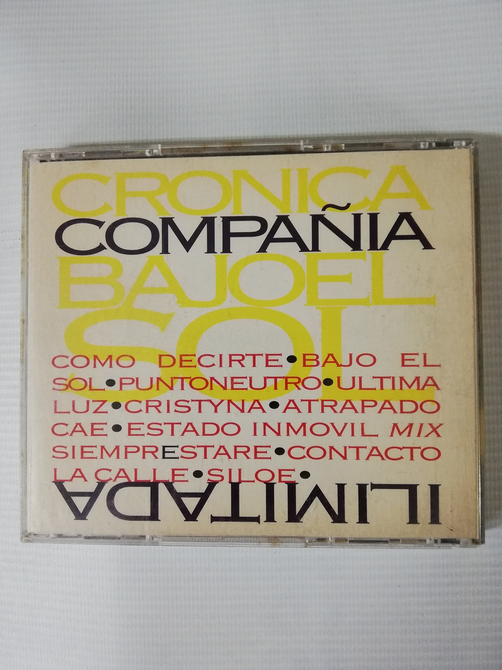 Imagen CD COMPAÑIA ILIMITADA - CRÓNICA BAJO EL SOL 2