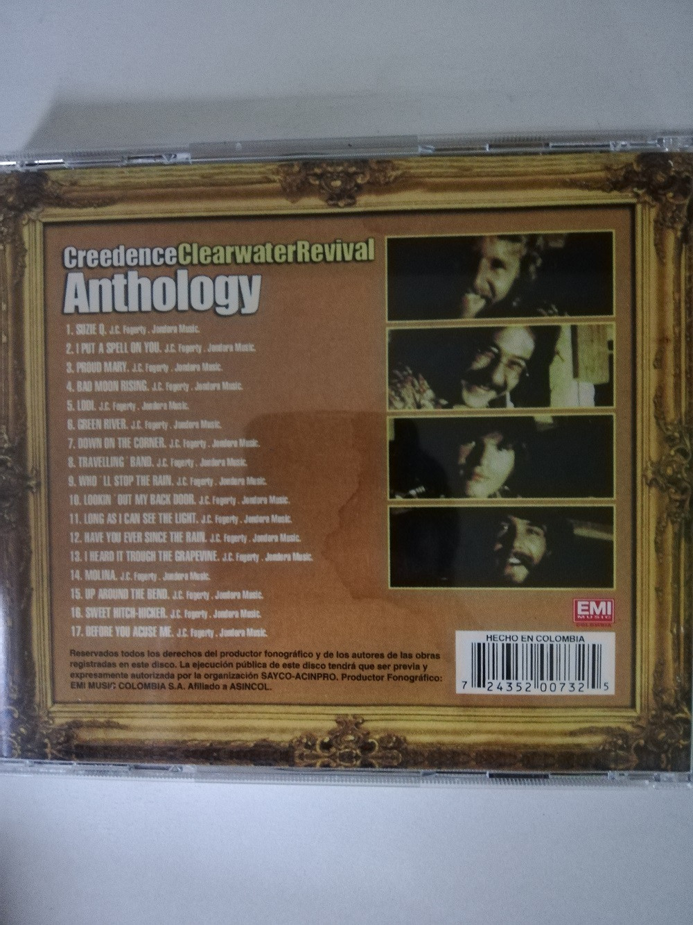 Imagen CD CREEDENCE CLEARWATER REVIVAL - ANTHOLOGY 2