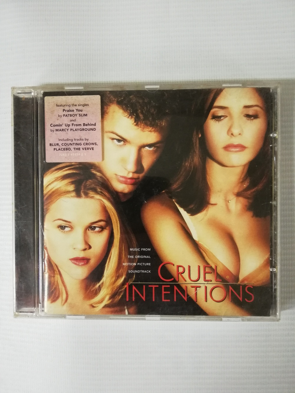 Imagen CD CRUEL INTENTIONS - MUSIC FROM THE ORIGINAL MOTION PICTURE SOUNDTRACK 1