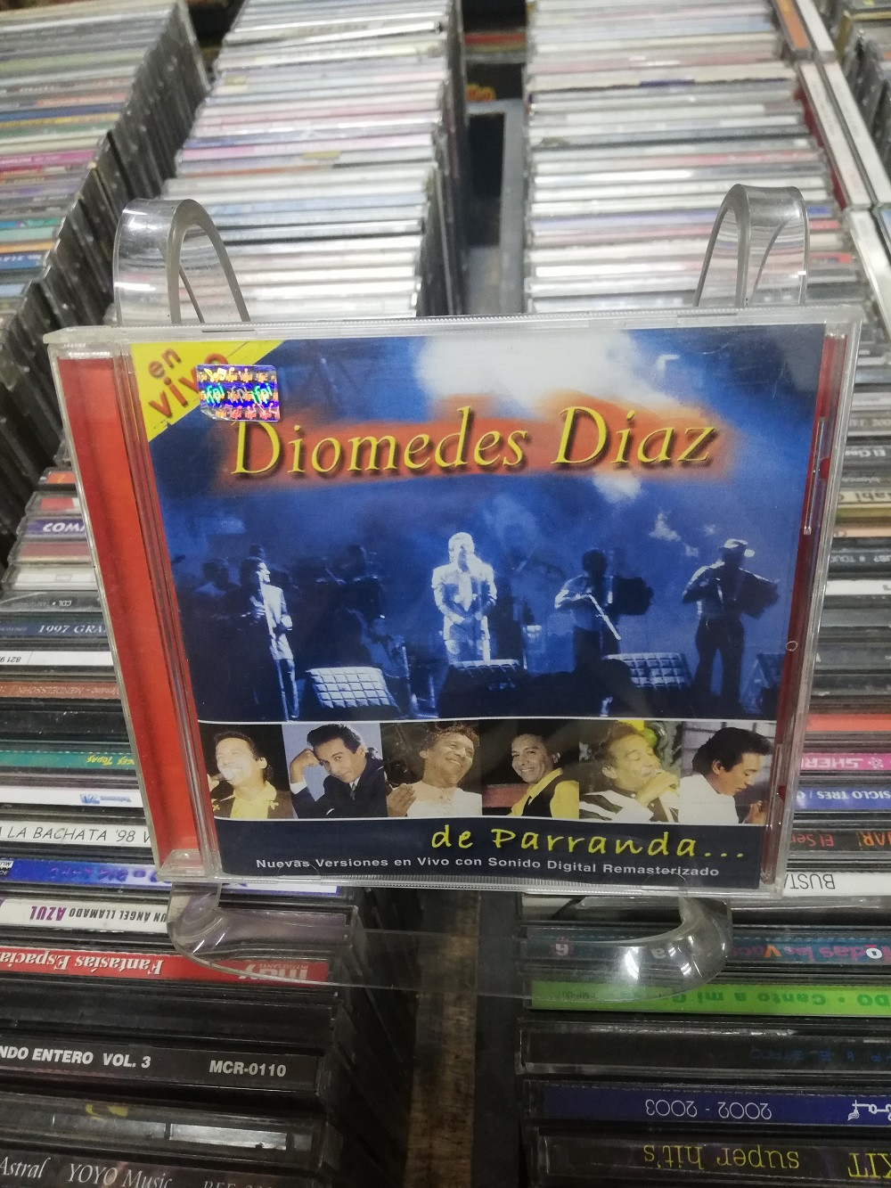 Imagen CD DIOMEDES DIAZ - DE PARRANDA EN VIVO 1
