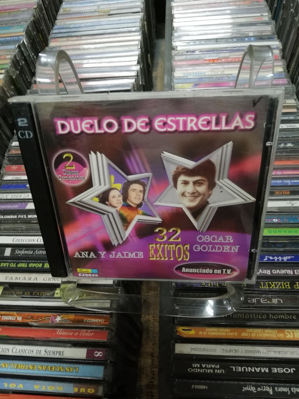 Imagen CD DOBLE ANA Y JAIME/OSCAR GOLDEN - DUELO DE ESTRELLAS 1