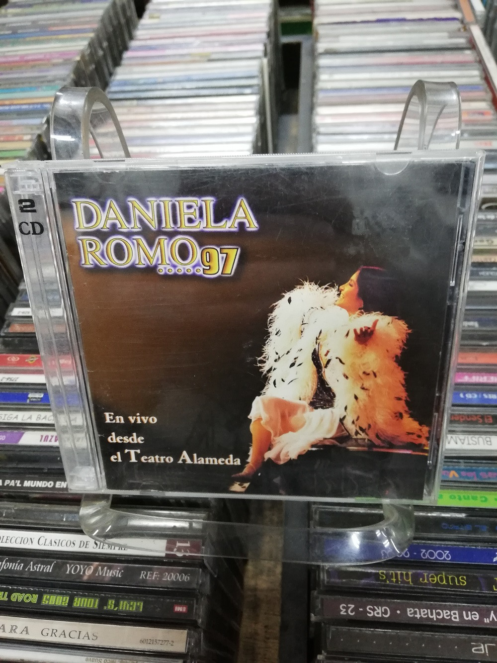Imagen CD DOBLE DANIELA ROMO - EN VIVO DESDE EL TEATRO ALAMEDA 1
