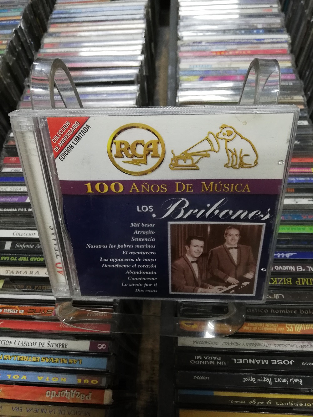 Imagen CD DOBLE LOS BRIBONES - 100 AÑOS DE MUSICA