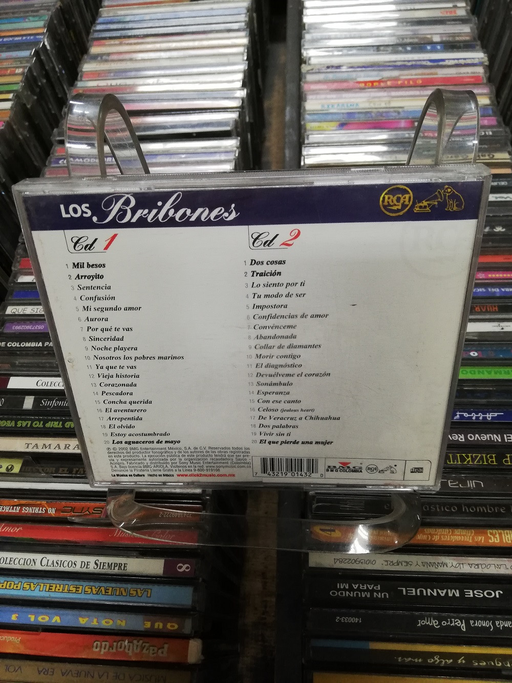 Imagen CD DOBLE LOS BRIBONES - 100 AÑOS DE MUSICA 2
