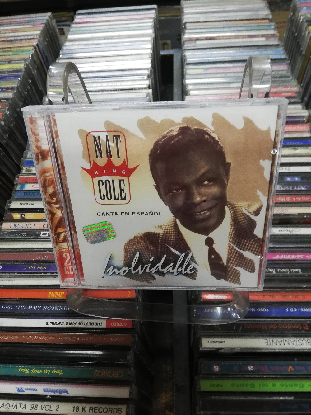 Imagen CD DOBLE NAT KING COLE -INOLVIDABLES
