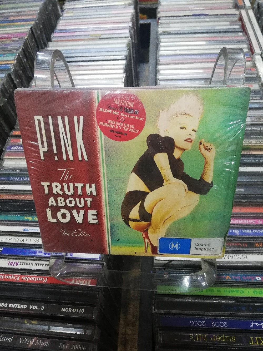 Imagen CD + DVD NUEVO PINK - THE TRUTH ABOUT LOVE  1