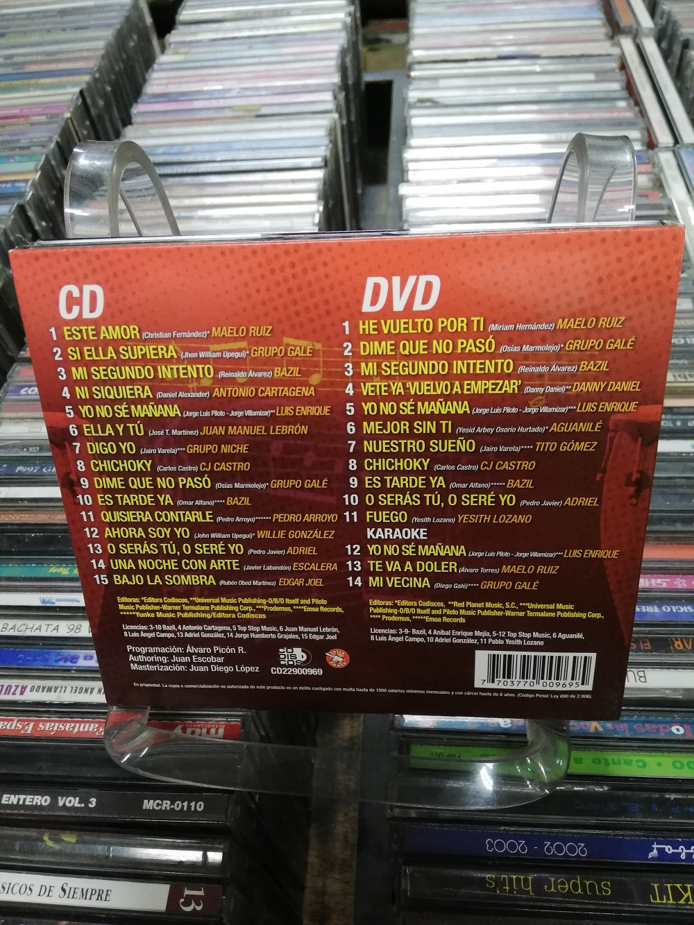 Imagen CD + DVD SALSA CON LOS MEJORES 2