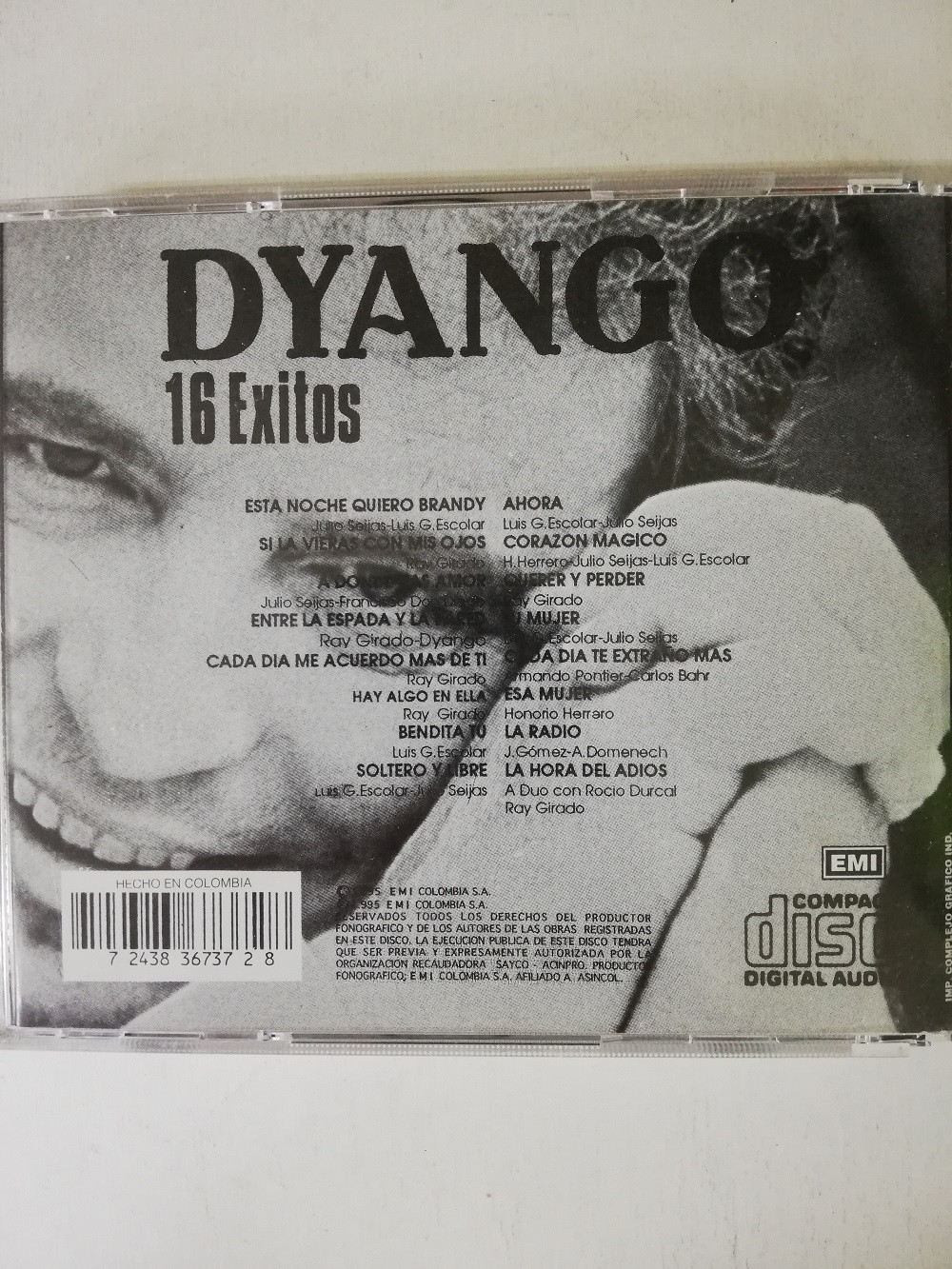 Imagen CD DYANGO - 16 EXITOS 2
