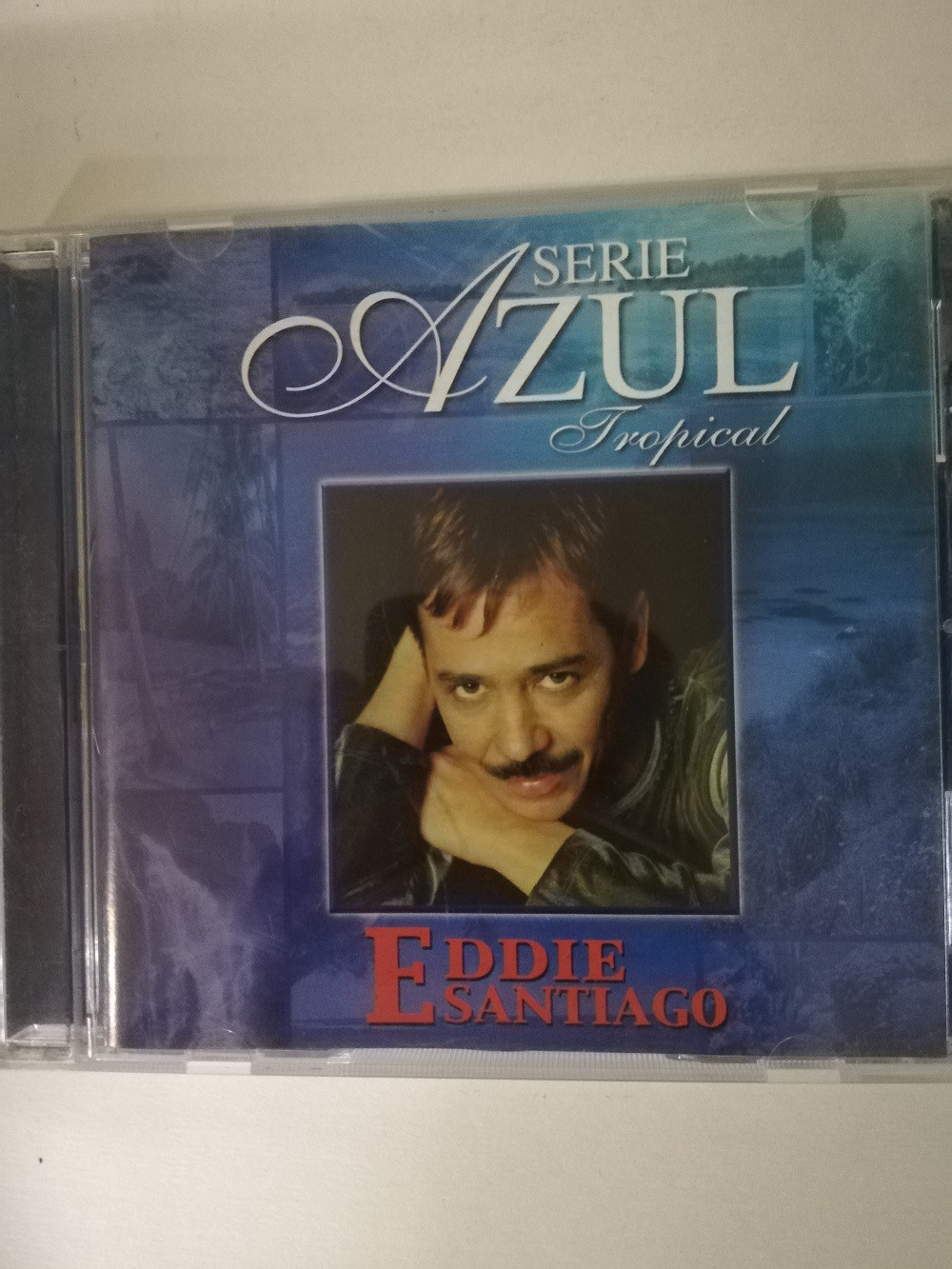 Imagen CD EDDIE SANTIAGO - SERIE AZUL TROPICAL 1
