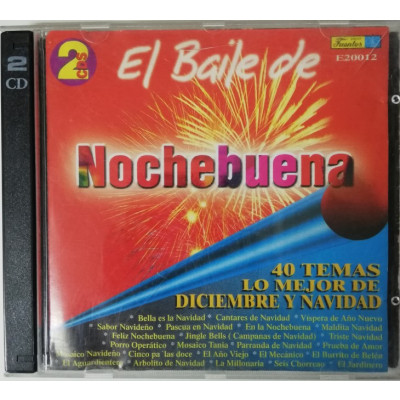 ImagenCD EL BAILE DE NOCHEBUENA - 40 TEMAS LO MEJOR DE DICIEMBRE Y NAVIDAD - CD X 2