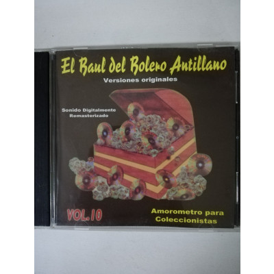 ImagenCD EL BAUL DEL BOLERO ANTILLANO - EL BAUL DEL BOLERO ANTILLANO VOL. 10