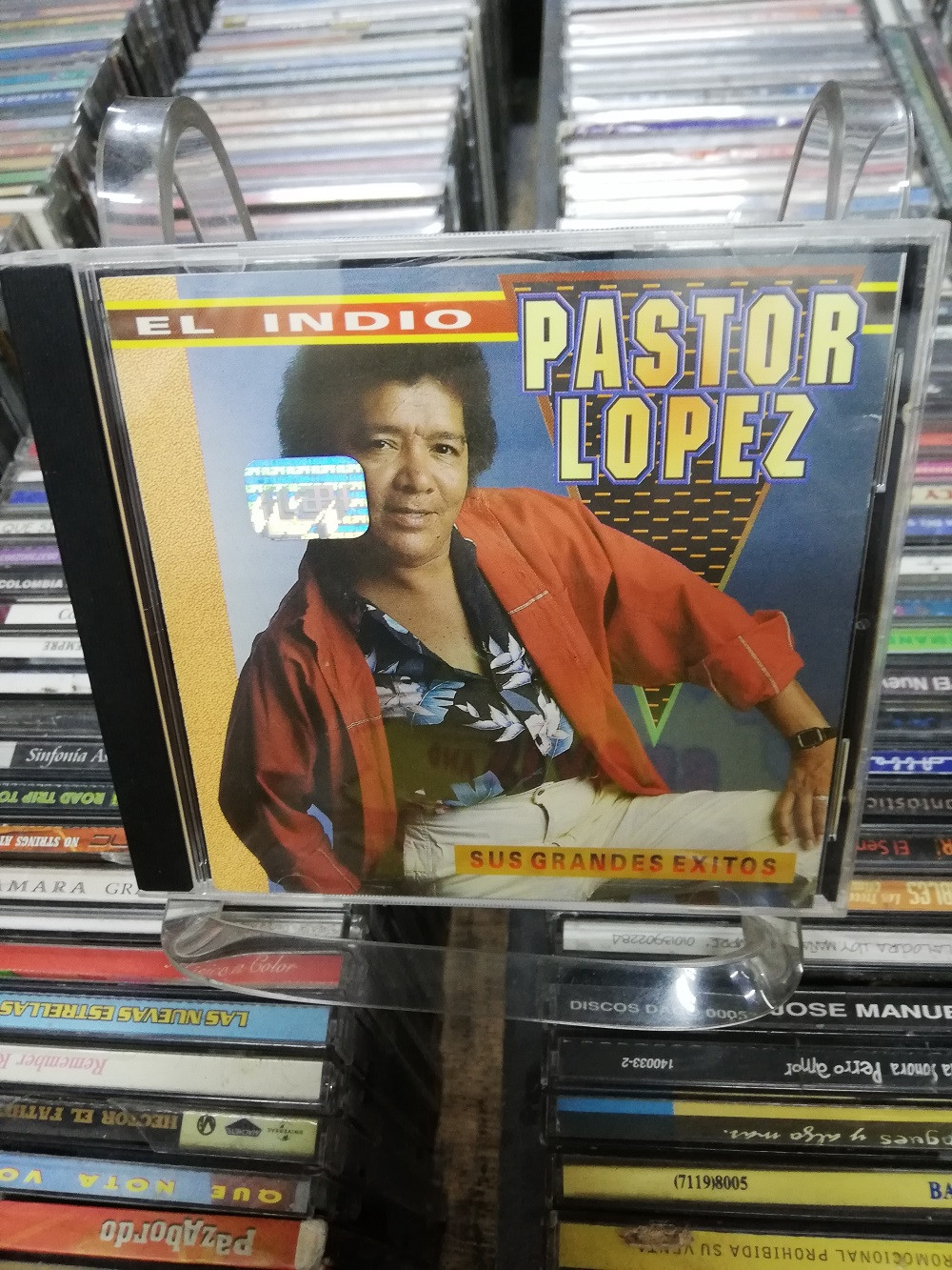 Imagen CD EL INDIO PASTOR LOPEZ - SUS GRANDES EXITOS 1
