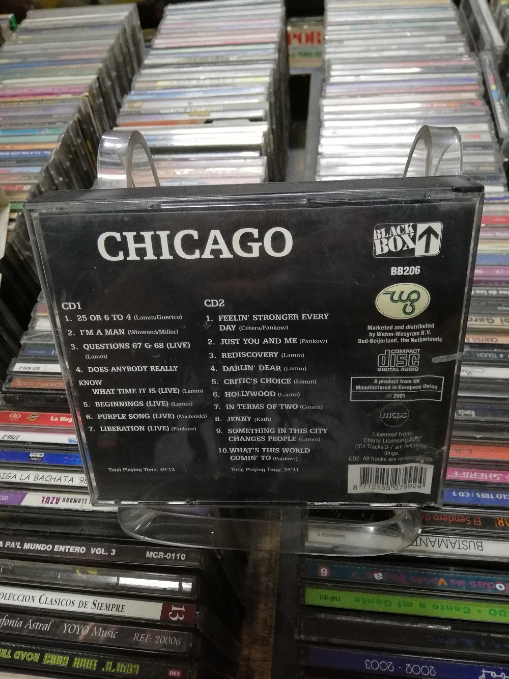 Imagen CD ESTUCHE CHICAGO - I´M A MAN 2
