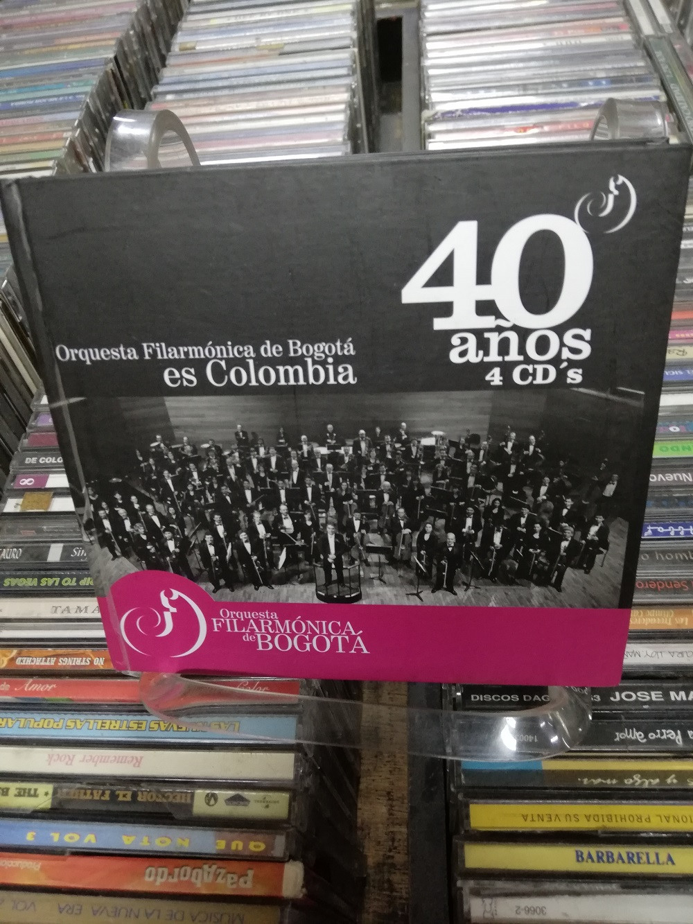 Imagen CD ESTUCHE ORQUESTA FILARMÓNICA DE BOGOTÁ - 40 AÑOS