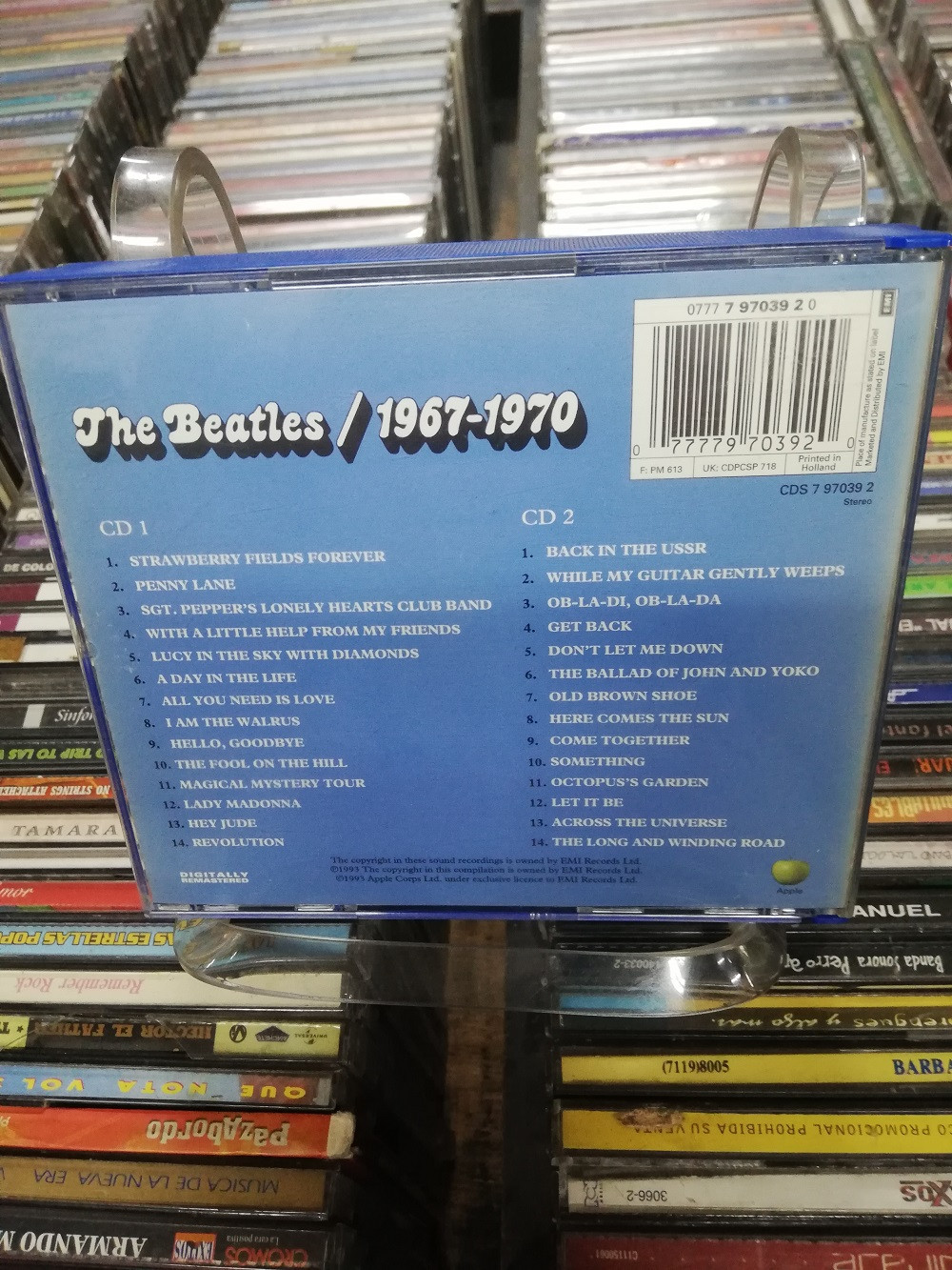Imagen CD ESTUCHE THE BEATLES - 1967-1970 2