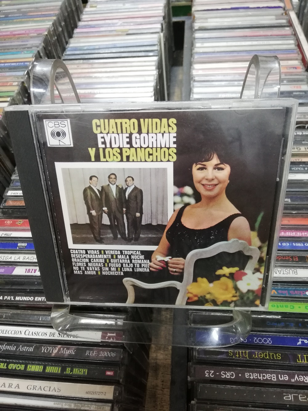 Imagen CD EYDIE GORME Y LOS PANCHOS - CUATRO VIDAS