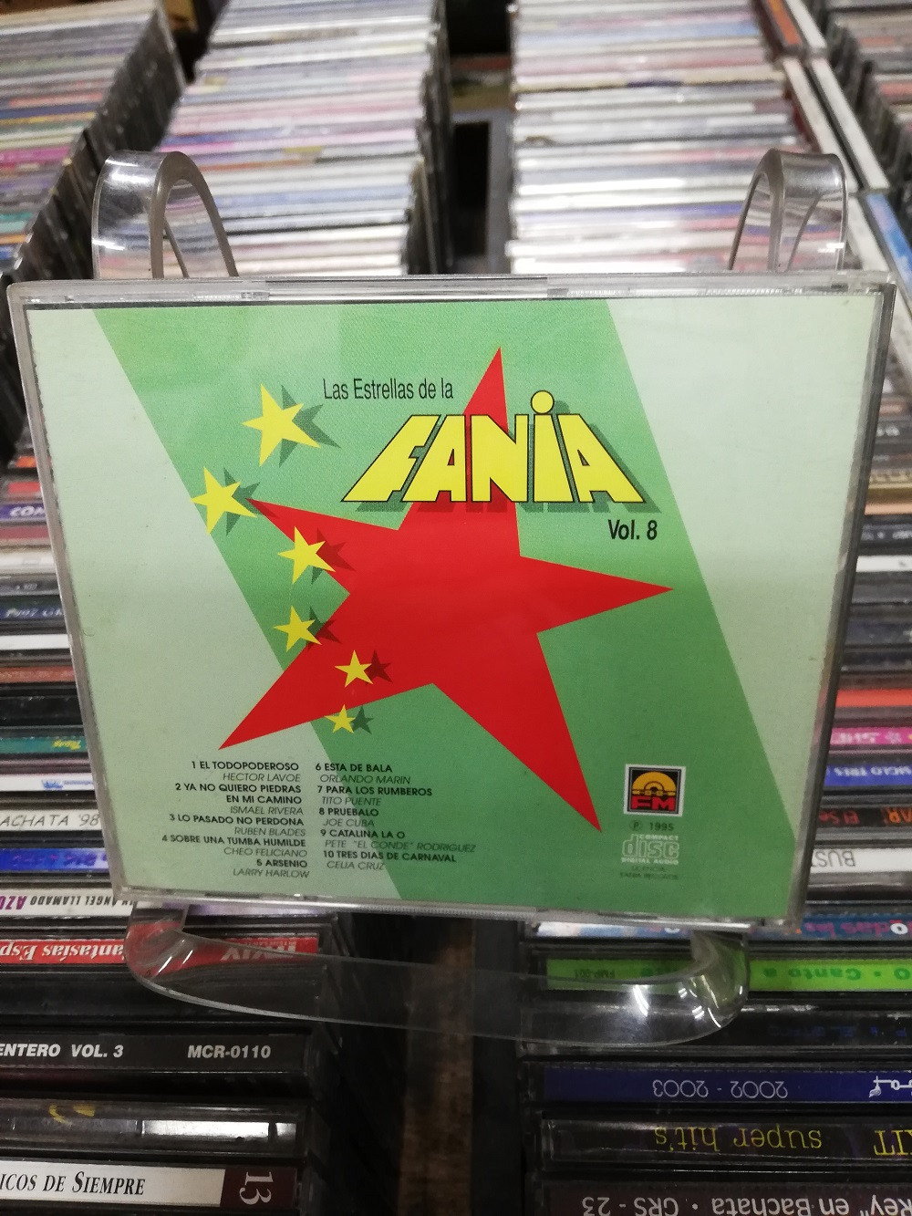 Imagen CD FANIA ALL STARS - LAS ESTRELLAS DE LA FANIA VOL. 8 2