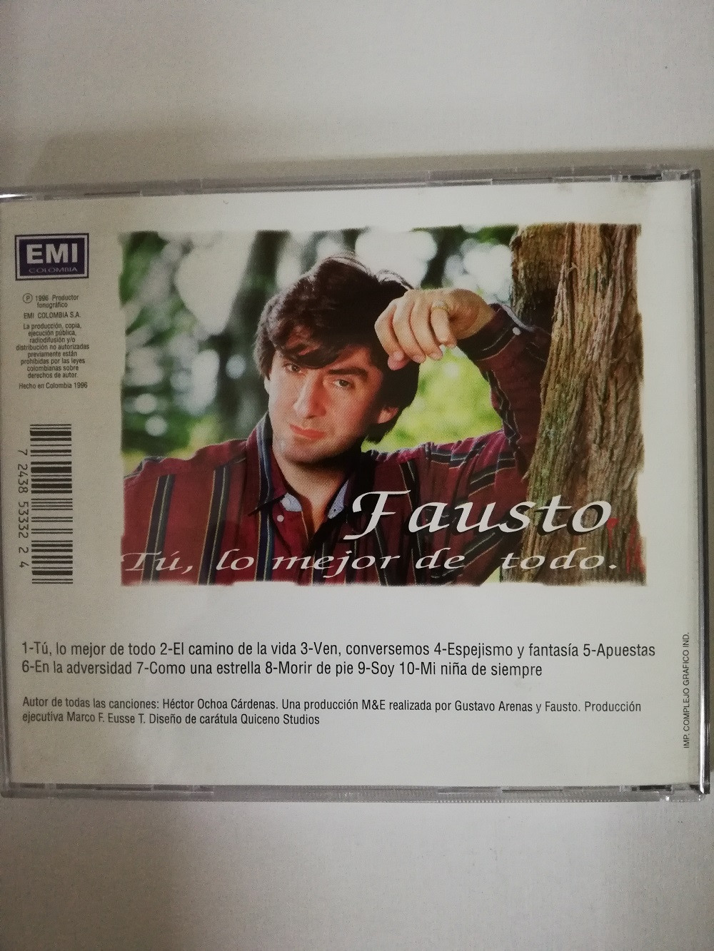 Imagen CD FAUSTO - TU, LO MEJOR DE TODO 2