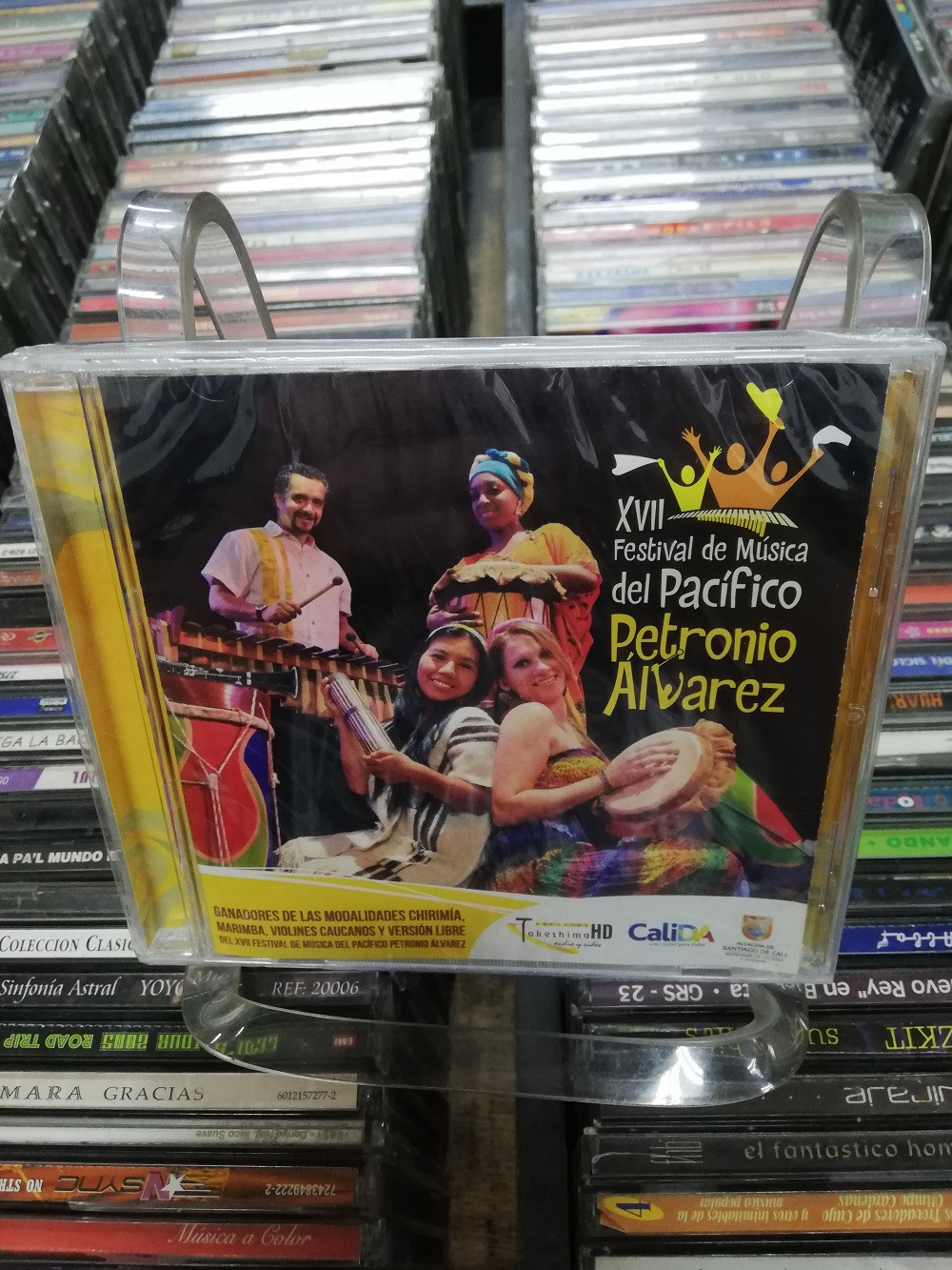 Imagen CD FESTIVAL DE MÚSICA DEL PACÍFICO PETRONIO ALVAREZ # 17 1