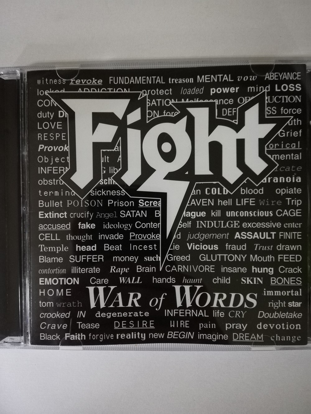 Imagen CD FIGHT - WAR OF WORDS 1