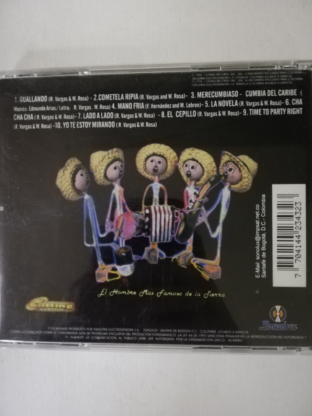 Imagen CD FULANITO - EL HOMBRE MAS FAMOSO DE LA TIERRA 2
