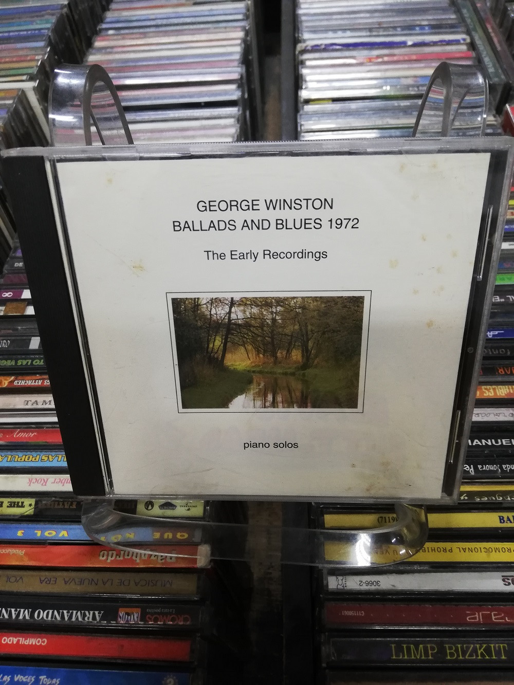 Imagen CD GEORGE WINSTON, BALLADS AND BLUES 1972 - THE EARLY RECORDINGS 1