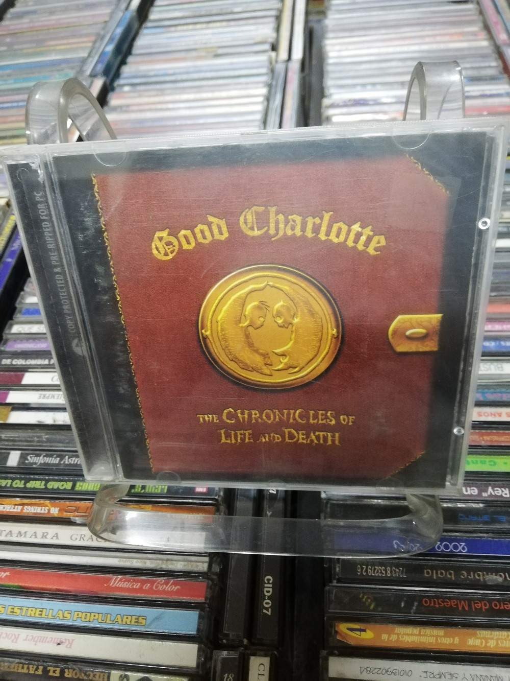 Imagen CD GOOD CHARLOTTE - THE CHRONICLES OF LIVE AND DEATH
