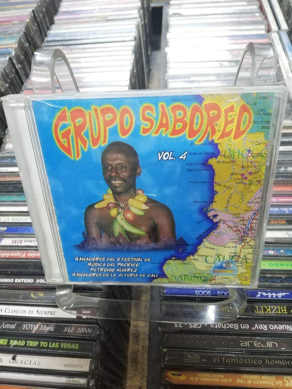Imagen CD GRUPO SABOREO VOL. 4 1