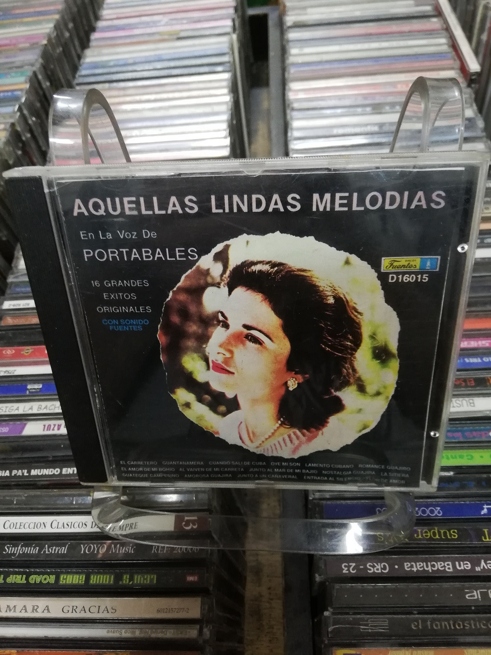 Imagen CD GUILLERMO PORTABALES - AQUELLAS LINDAS MELODIAS