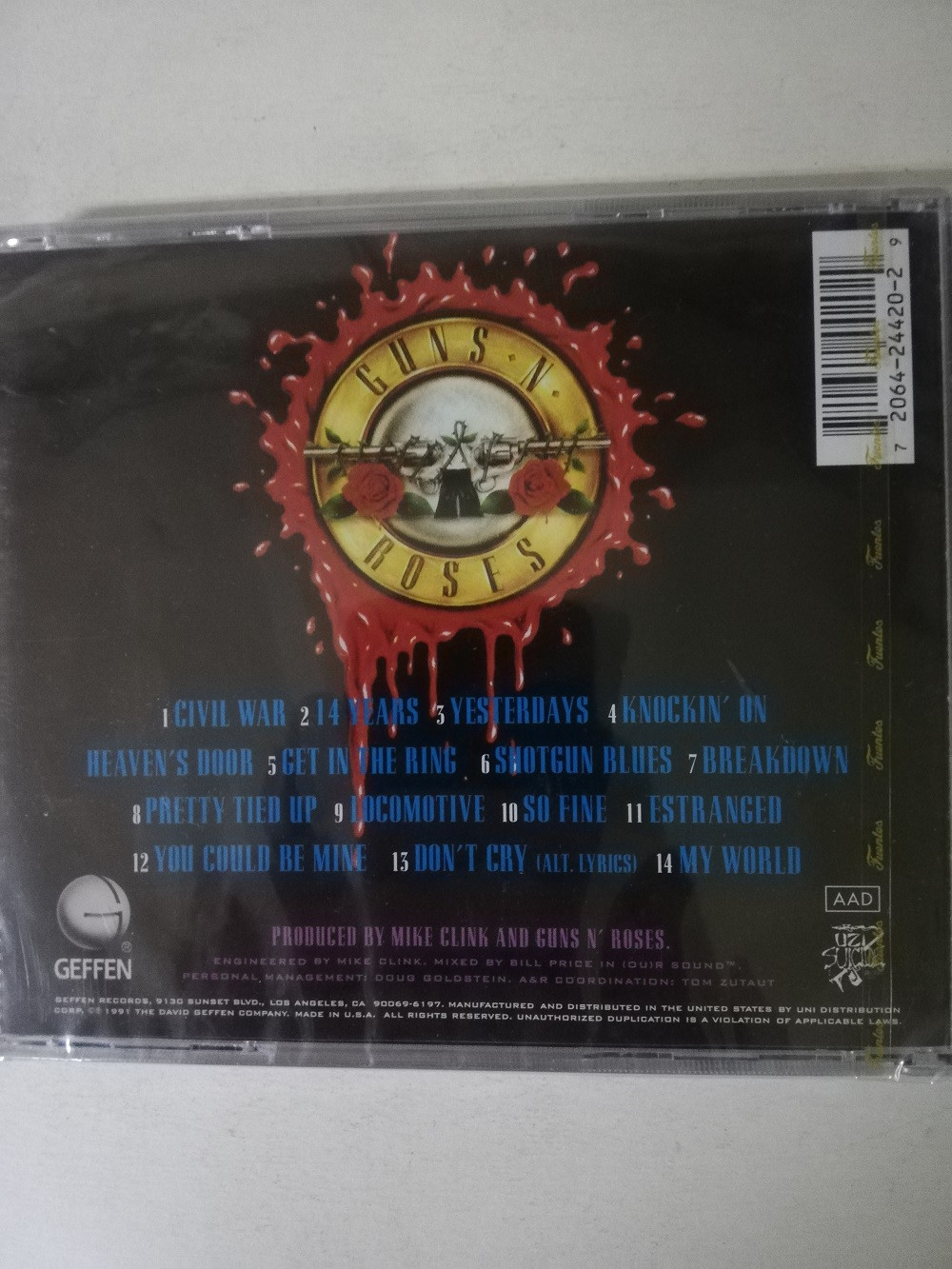 Imagen CD GUNS AND ROSES - USE YOUR ILLUSION II 2