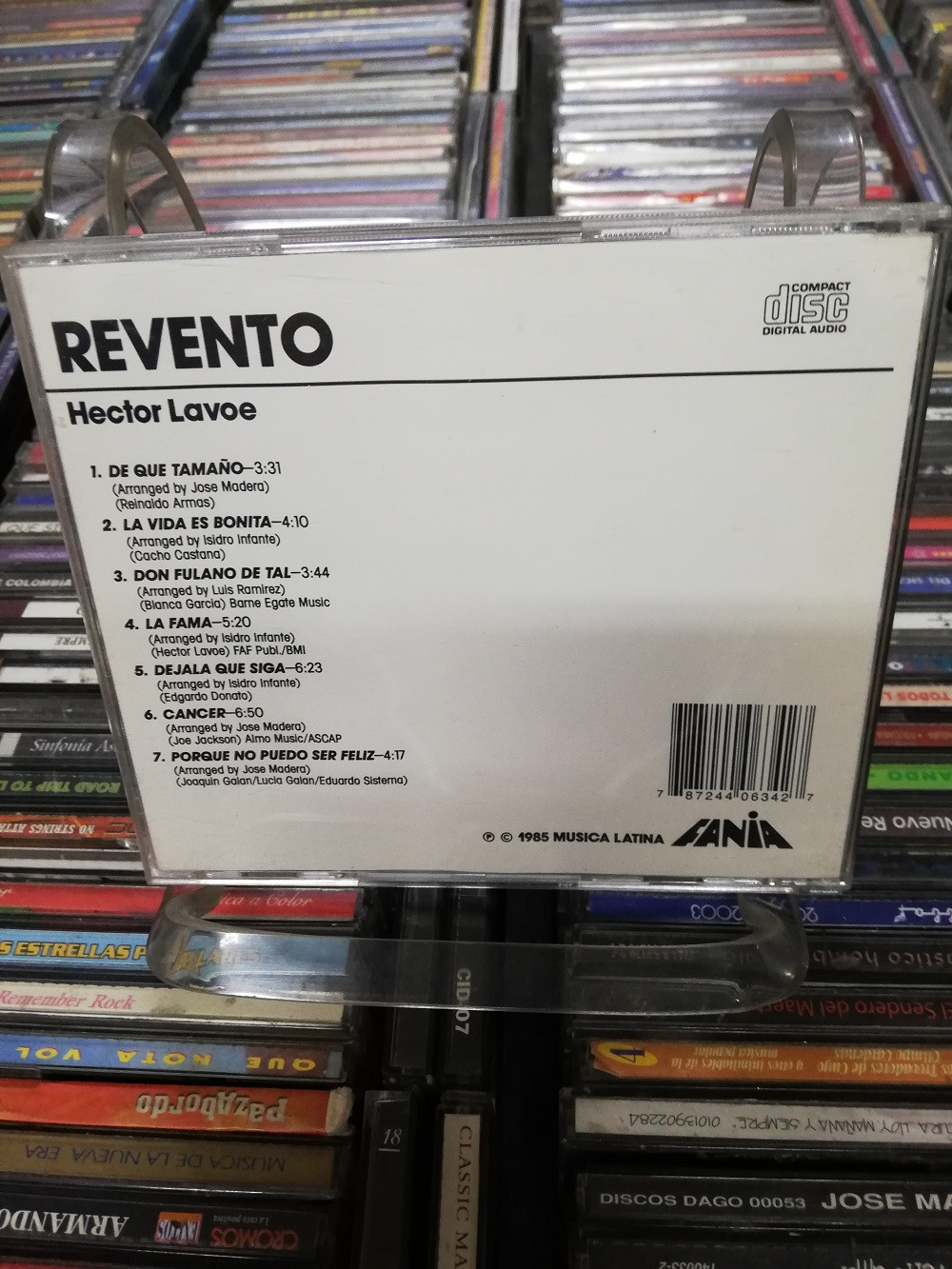 Imagen CD HECTOR LAVOE - REVENTO 2
