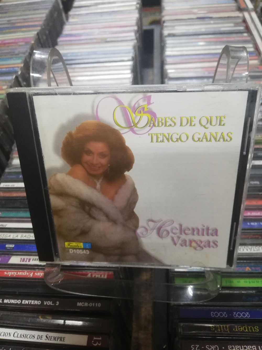 Imagen CD HELENITA VARGAS - SABES QUE TENGO GANAS 1