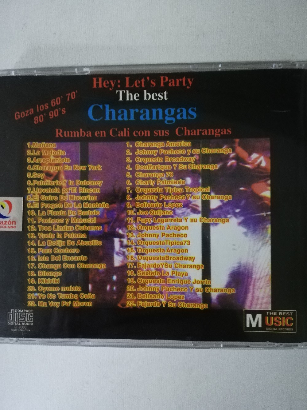 Imagen CD HEY! LET´S PARTY - THE BEST CHARANGAS 2