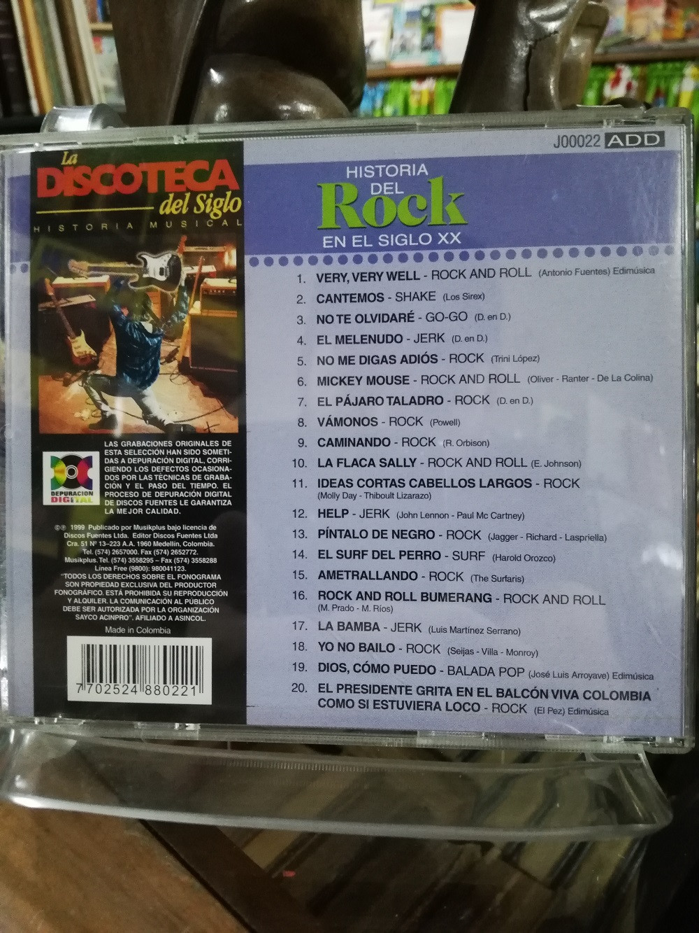 Imagen CD HISTORIA DEL ROCK EN EL SIGLO XX - HISTORIA DEL ROCK EN EL SIGLO XX  2