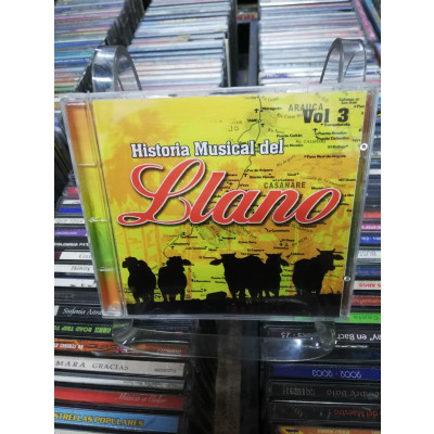 ImagenCD HISTORIAL MUSICAL DEL LLANO VOL. 3