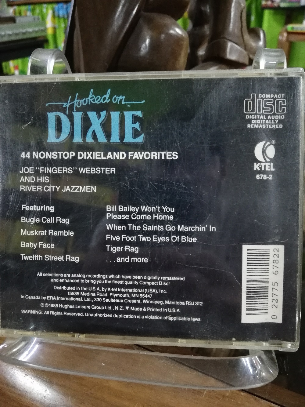 Imagen CD HOOKED ON DIXIE - 44 NONSTOP DIXIELAND FAVORITES 2