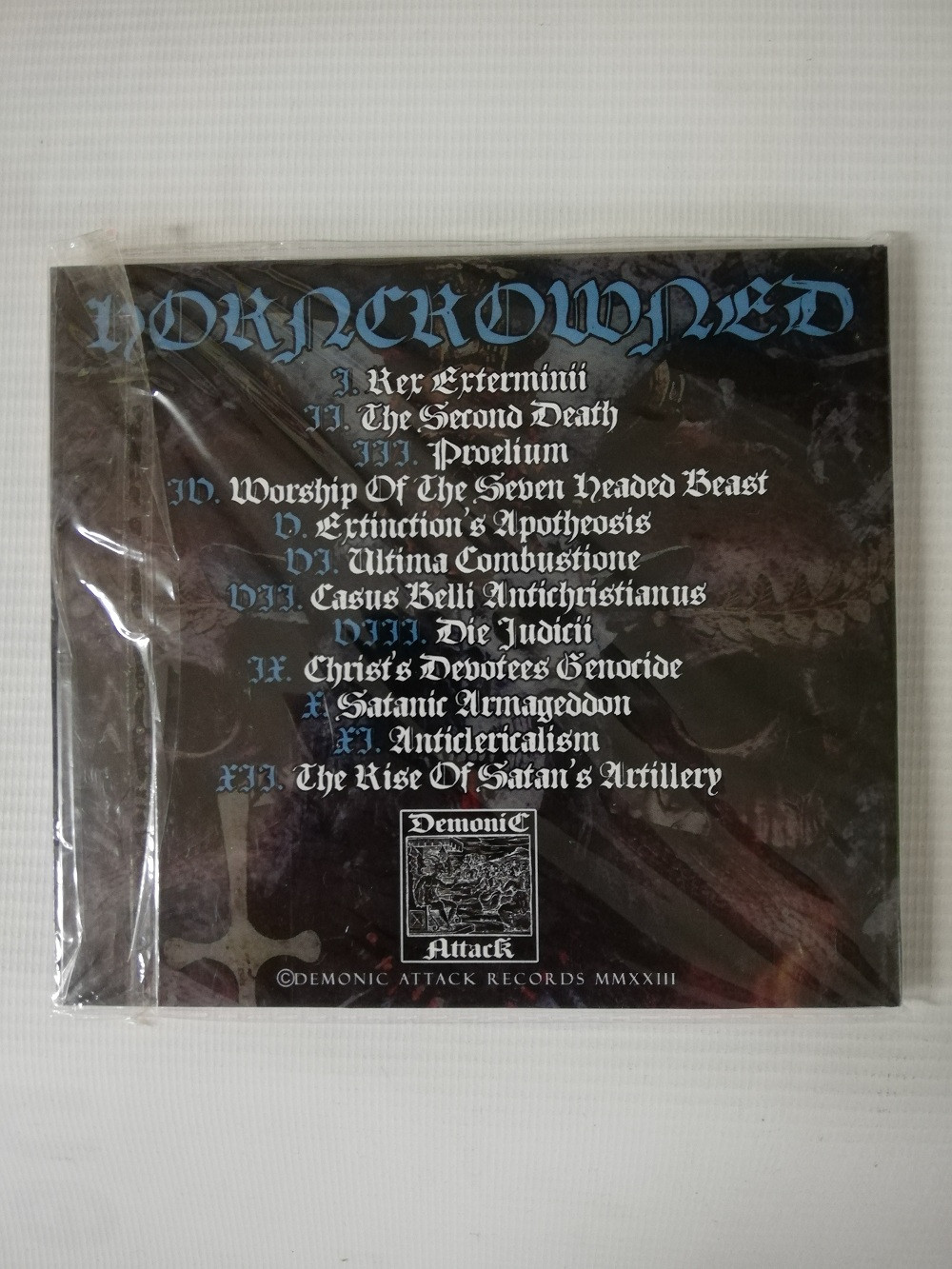 Imagen CD HORNCROWNED - MAGNA TORMENTORUM (20 YEARS OF EXTREME DEVIL´S  WORSHIP) 2