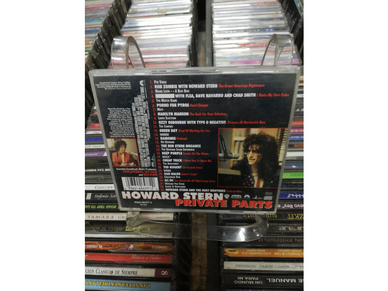 CD HOWARD STERN PRIVATE PARTS THE ALBUM 093624647720 Libreria Atlas