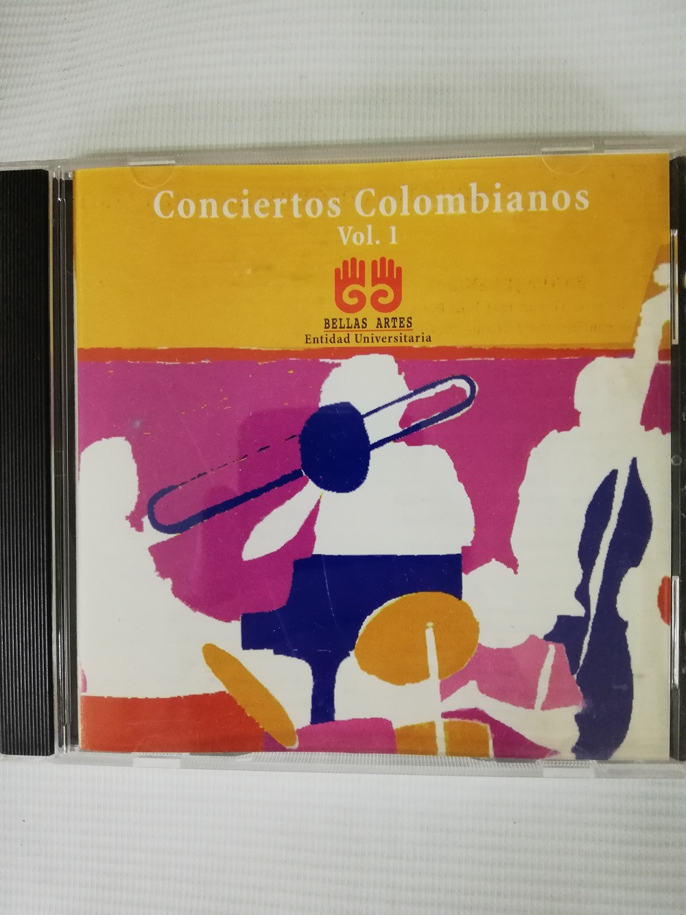 Imagen CD INSTITUTO DEPARTAMENTAL DE BELLAS ARTES - CONCIERTOS COLOMBIANOS VOL. 1 1