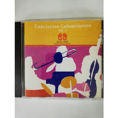 ImagenCD INSTITUTO DEPARTAMENTAL DE BELLAS ARTES - CONCIERTOS COLOMBIANOS VOL. 1