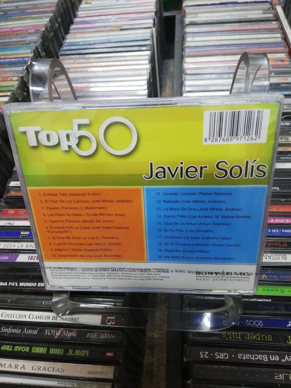 Imagen CD JAVIER SOLIS - COLECCIÓN TOP 50 2