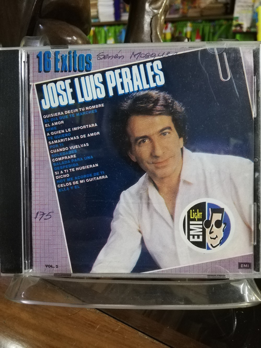 Imagen CD JOSÉ LUIS PERALES - 16 EXITOS VOL. 2 1
