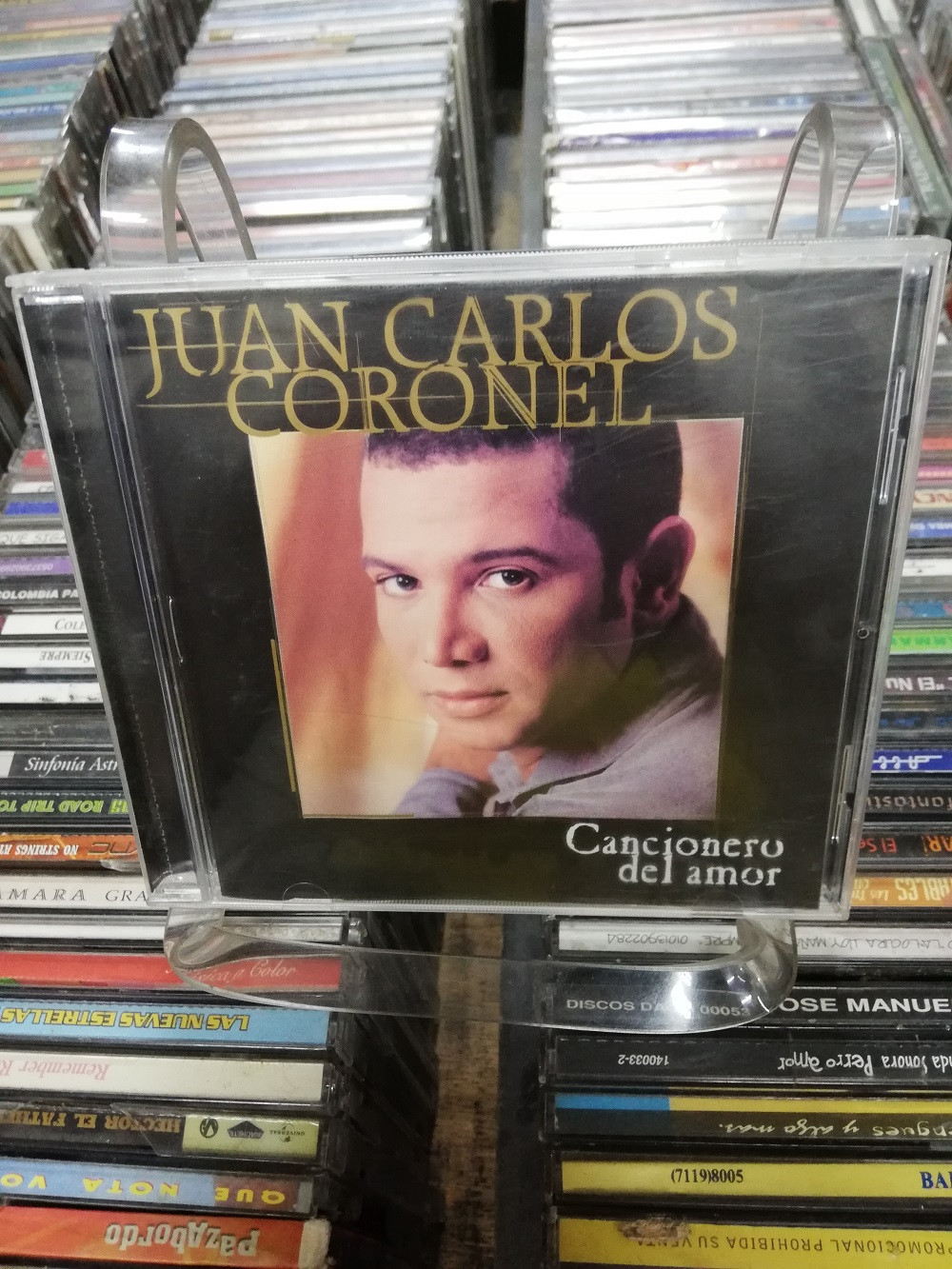 Imagen CD JUAN CARLOS CORONEL - CANCIONERO DE AMOR